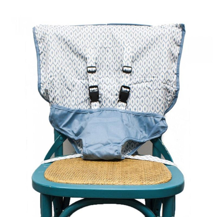 Mint Marshmallow Travel Seat - Steel Blue - CanaBee Baby