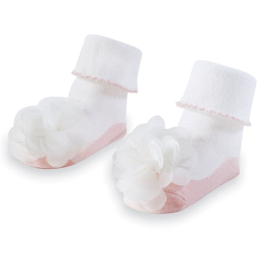 Mudpie White Bella Baby Socks 11040038W