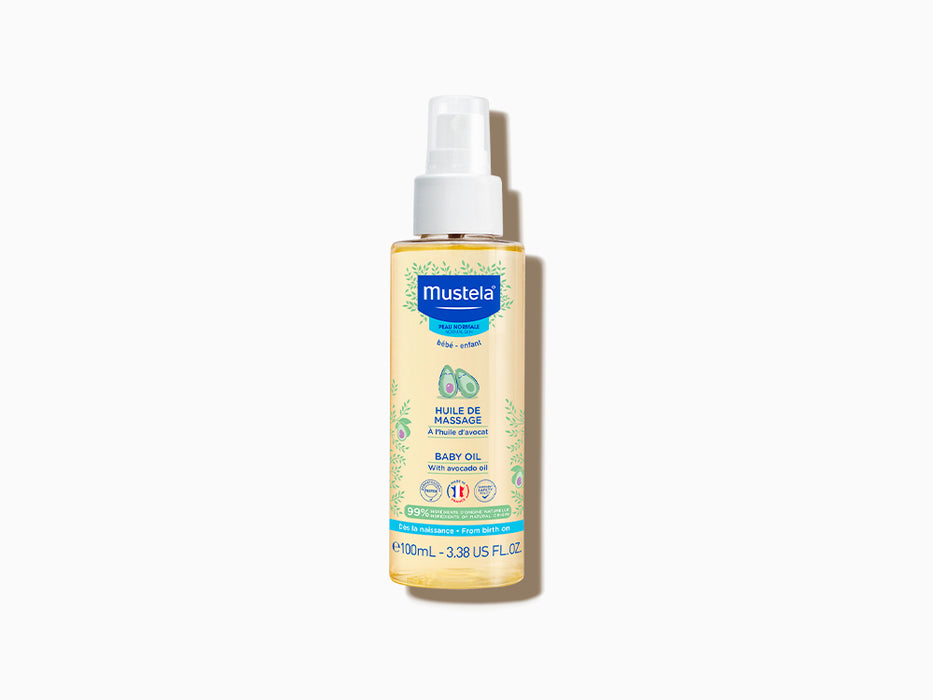 Mustela Baby Massage Oil with Avocado - 100ml (908703586)