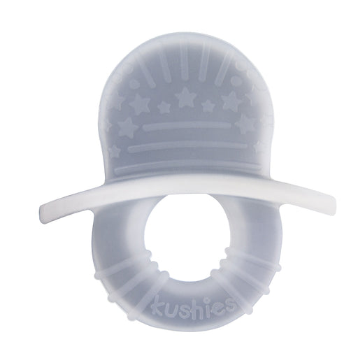 Kushies Silicone Teether Neutral/Grey