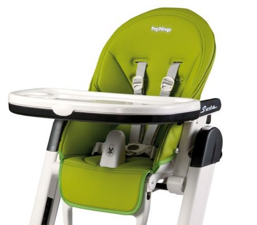 Peg Perego Siesta High Chair Replacement Seat Cushion - Mela (Without Harness)