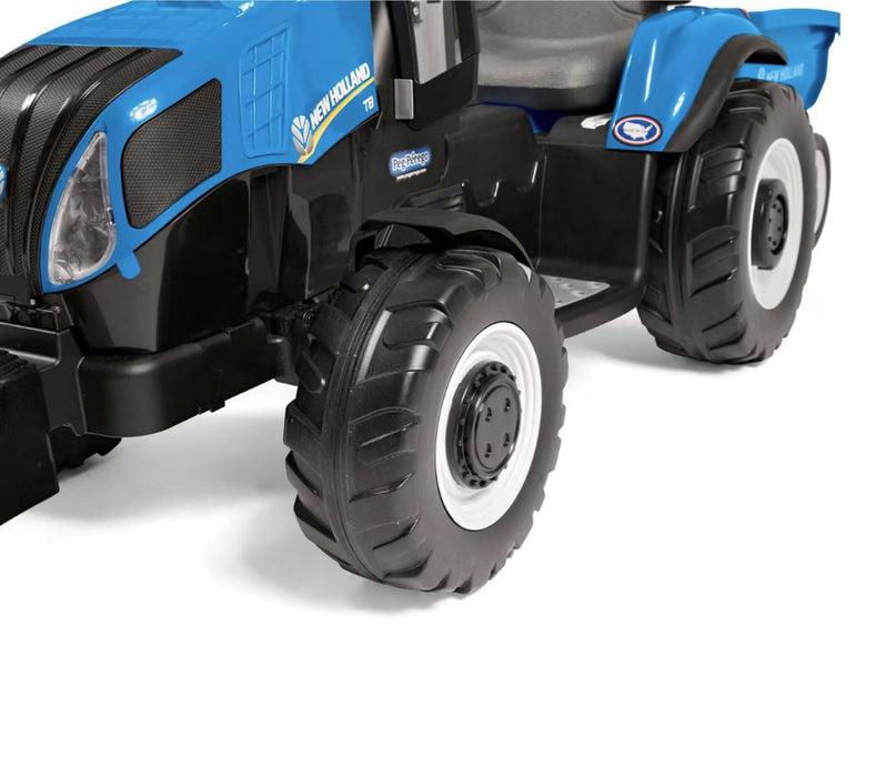 Peg Perego New Holland T8 Tractor - Blue IGOR0074 (MARKHAM STORE PICK-UP ONLY)