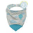 Perlim Pin Pin Bubbly Cotton Teething Bib - Balloons - CanaBee Baby