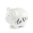Mudpie March of Dimes Piggy Bank with Footprint Icon