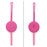 Omielife Fork, Spoon Pod Set Bubble Pink