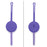 Omielife Fork, Spoon Pod Set Lilac