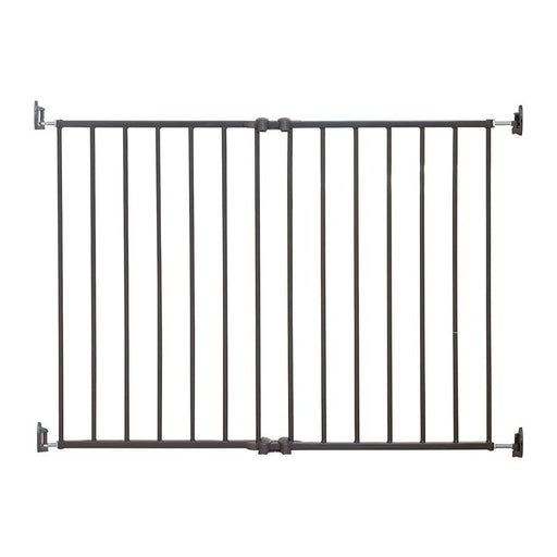 Qdos Extending SafeGate Hardware Mounted Gate - Slate - CanaBee Baby