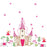 Roommates Princess Castle Byom Wall Appliques - CanaBee Baby