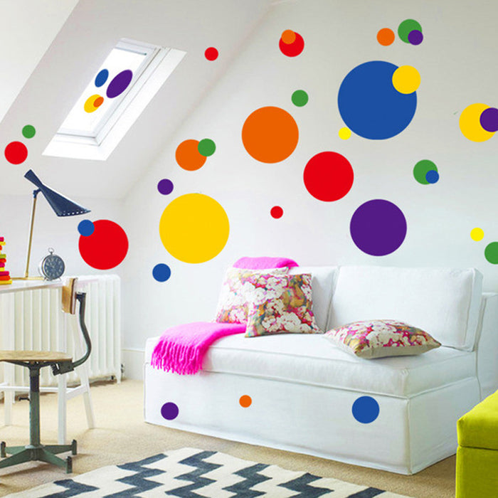 Roommates Just Dots Primary Color Wall Decals - CanaBee Baby