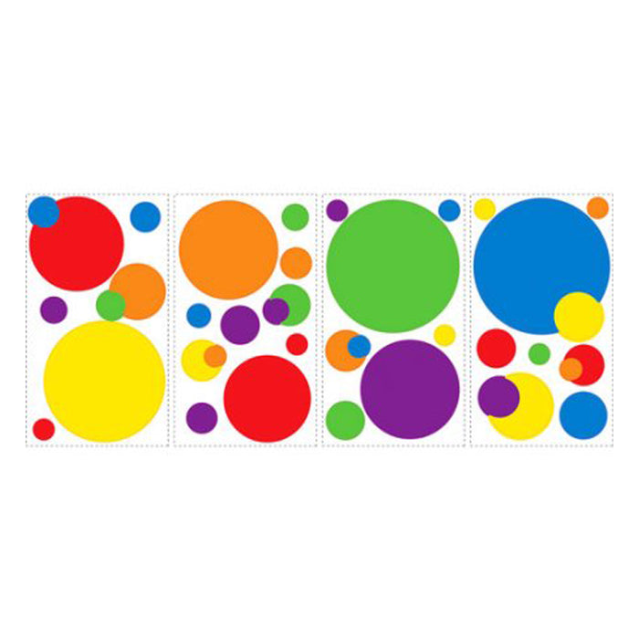 Roommates Just Dots Primary Color Wall Decals - CanaBee Baby