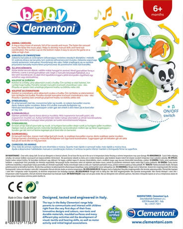 Clementoni Round & Round Animals