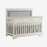 Natart Juvenile Ithaca “5-in-1” Convertible Crib with Upholstered Headboard Panel 25005P (MARKHAM INSTORE PICK-UP ONLY)
