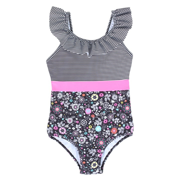 Nano Swimsuit Floral Print — CanaBee Baby