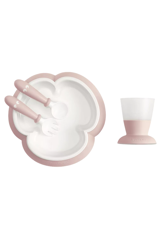 BABYBJÖRN Baby Feeding Set - Powder Pink
