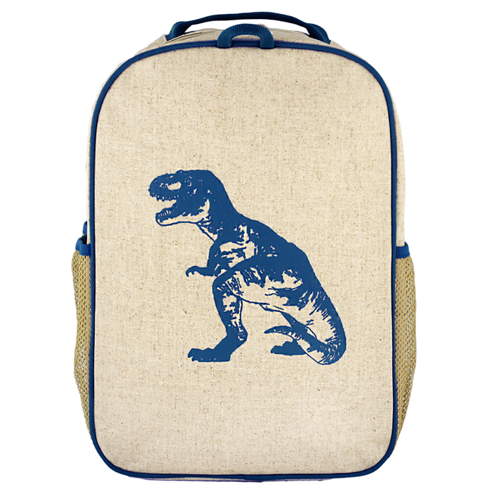 So Young Grade School Backpack Blue Dinosaur — CanaBee Baby