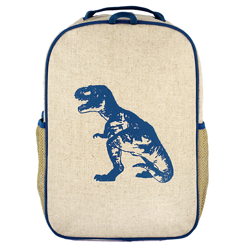 So Young Grade School Backpack - Blue Dinosaur - CanaBee Baby