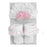 Stephan Baby Headband & Sock Set - Shabby Rose - CanaBee Baby