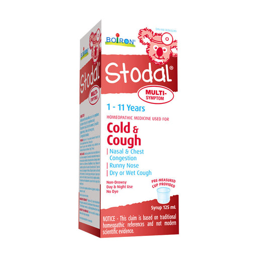 Boiron Stodal Cold&Cough Syrup 1-11yrs (EXPIRED 06/2021)