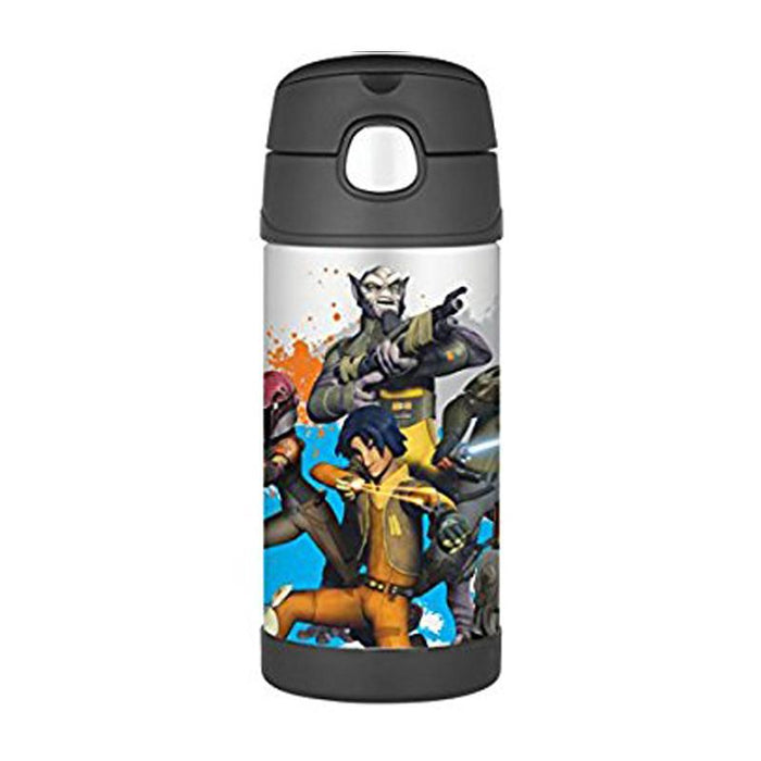 Thermos Funtainer Straw Bottle 12oz - Star Wars Rebels - CanaBee Baby