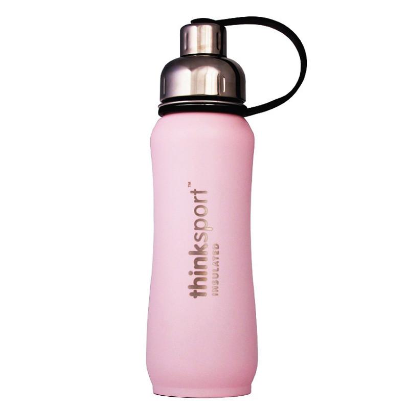 Thinksport Insulated Sports Bottle 17oz - Light Pink - CanaBee Baby