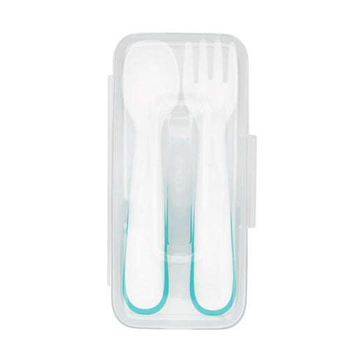 Oxo On-the-go Plastic Spoon & Fork Teal 61139200