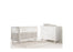 Natart Tulip Bjorn Crib & Dresser - White/White (MARKHAM IN STORE PICKUP ONLY)