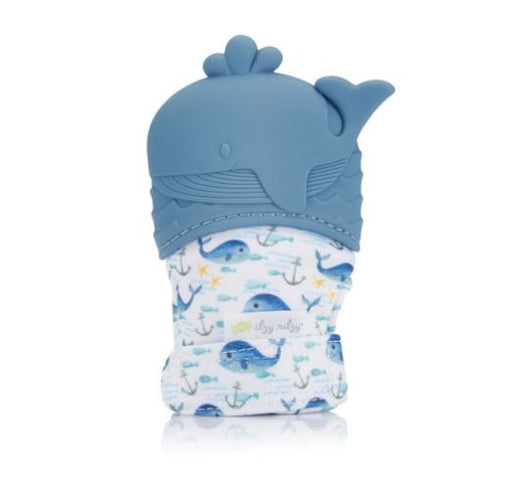 Itzy Ritzy Silicone Teething Mitt - Whale