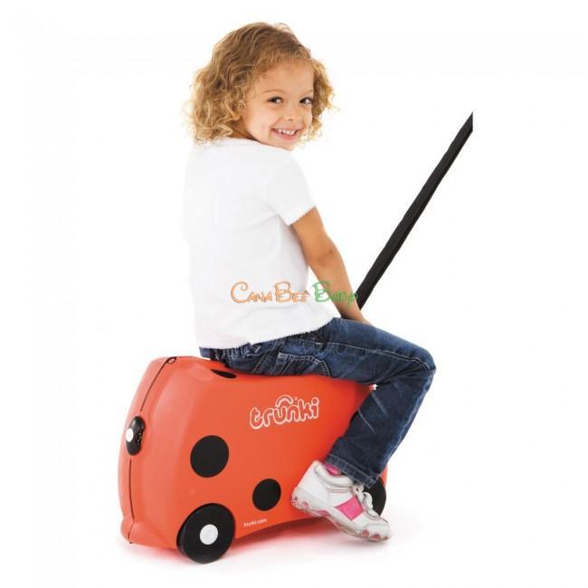 Trunki Children's Ride On Suitcase Harley Ladybug - CanaBee Baby