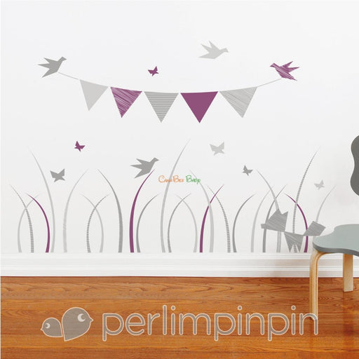 Perlim Pin Pin Wall Stickers - AD4900 - CanaBee Baby