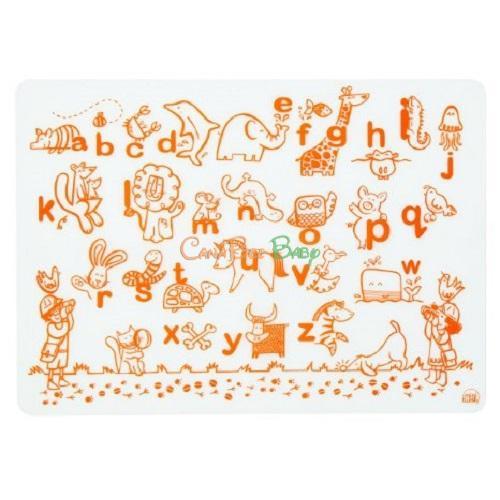Modern Twist Mini Twist Doodle Mat - Alphabet Animals - CanaBee Baby