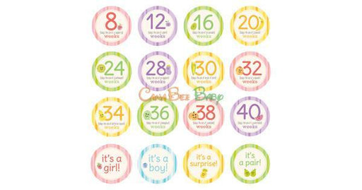 Pearhead Pregnancy Belly Stickers - CanaBee Baby