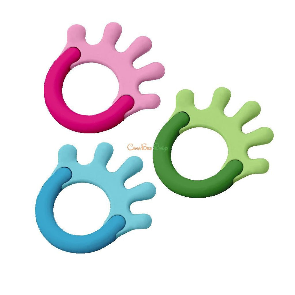 Green Sprouts Cornstarch Hand Teether Assorted - CanaBee Baby