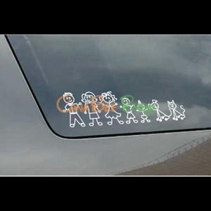 Family Car Stickers (Basic) - Stroller Baby - CanaBee Baby