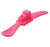 Oogaa Silicone Train Spoon - Pink - CanaBee Baby