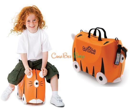 Trunki Children's Ride On Suitcase Tipu Tiger - CanaBee Baby