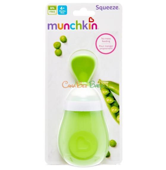 Munchkin Squeeze Spoon (Blue/Green/Pink) - CanaBee Baby