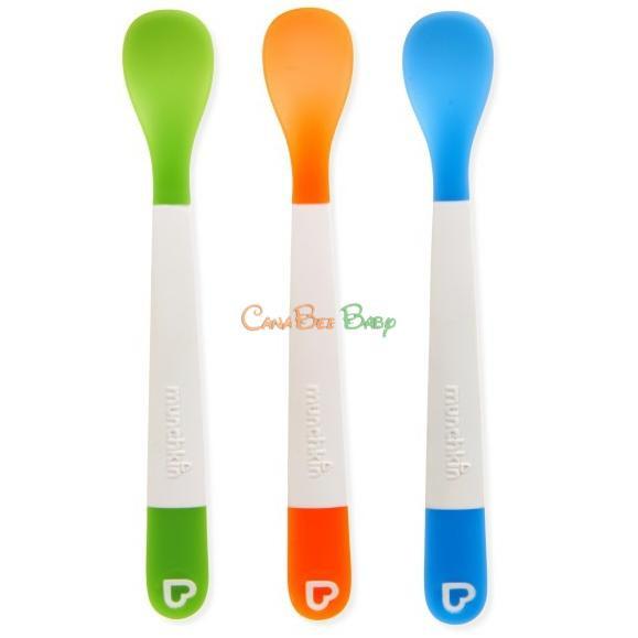 Munchkin Lift Infant Spoons 3pk - Assorted Color - CanaBee Baby