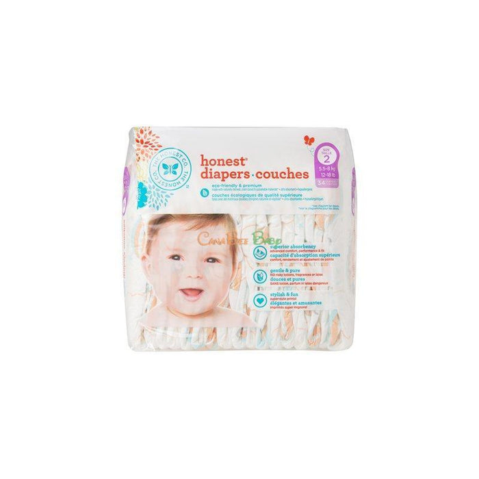 The Honest Company Diapers Size 2 - 34ct - CanaBee Baby