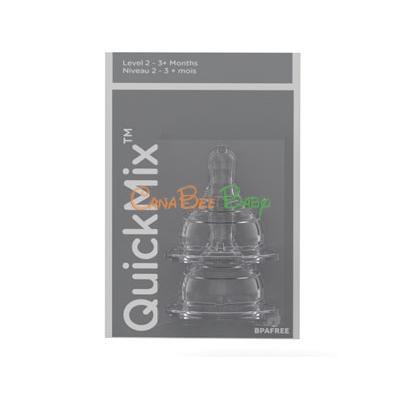 QuickMix Nipple Level 2 - CanaBee Baby
