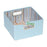 JJ Cole Storage Box Short - Pink Stripe  (16cm x 28cm x 28cm) - CanaBee Baby