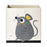 3 Sprouts Storage Box - Mouse Grey - CanaBee Baby