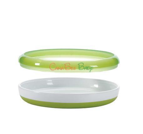 OXO Tot Training Plate - Pink - CanaBee Baby