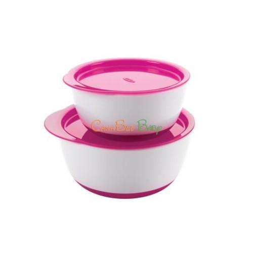 OXO Tot Small Large Bowl Set - Pink - CanaBee Baby