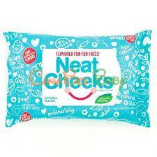 Neat Cheeks Flavored Face Wipes Natural 25pk - CanaBee Baby