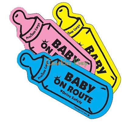 Baby On Route Car Magnet - CanaBee Baby
