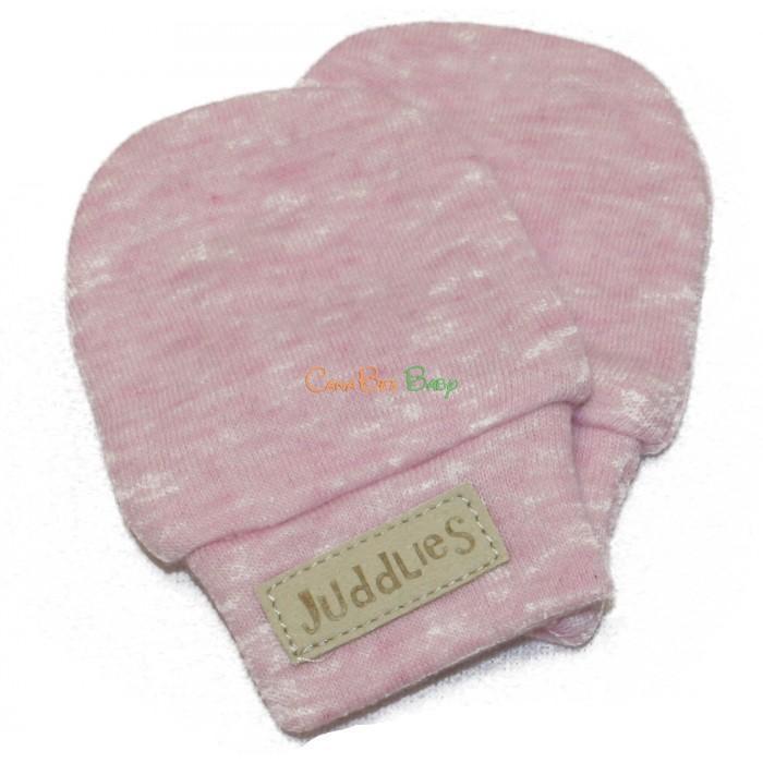 Juddlies Scratch Mitts Pink Fleck - CanaBee Baby