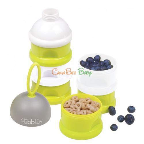 Bbluv Döse Multi Purpose Stackable Container - Lime - CanaBee Baby