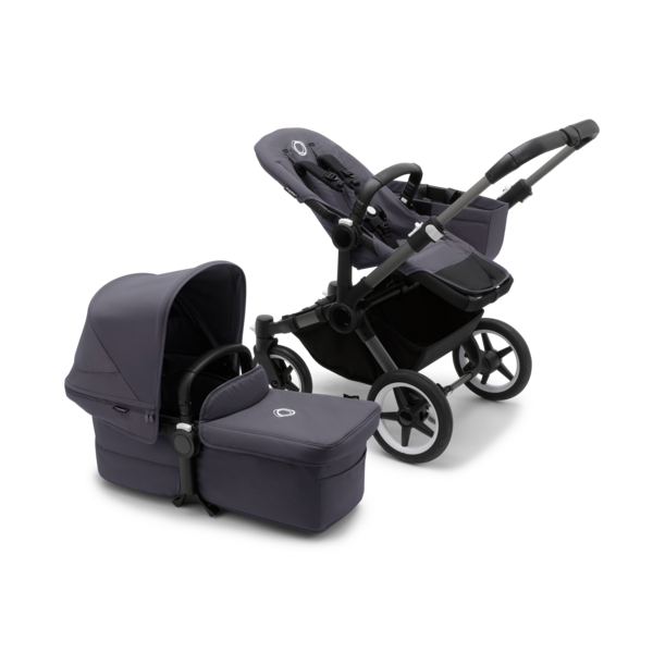 Bugaboo Donkey Mono Complete Graphite/Stormy Blue — CanaBee Baby