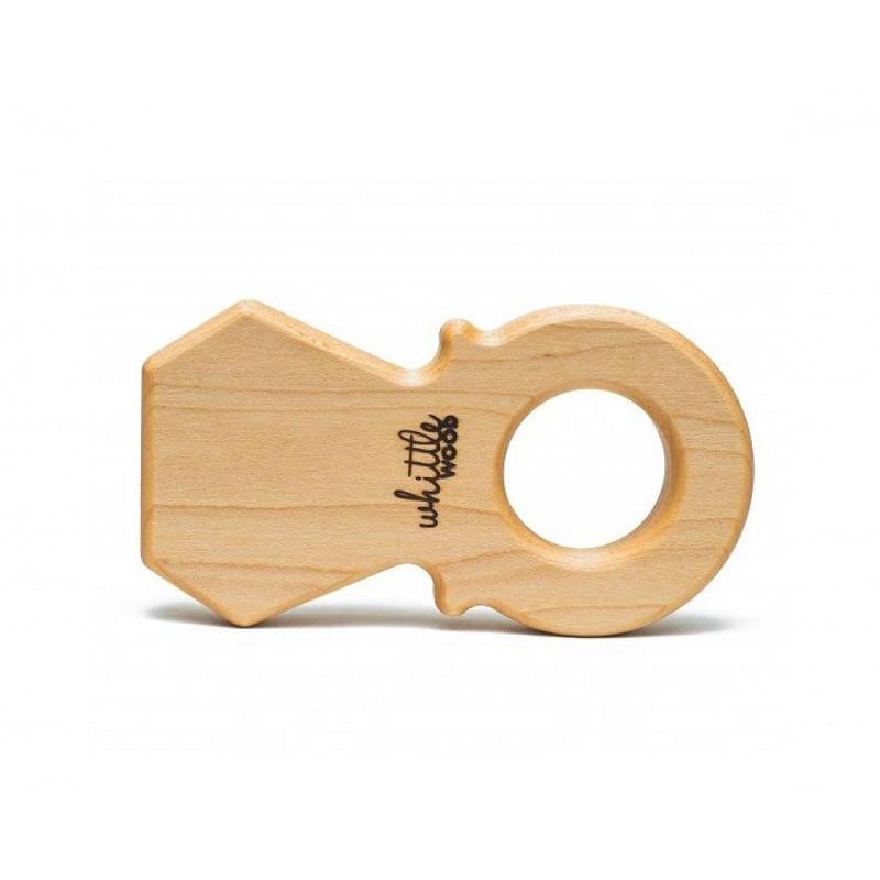 Whittle Wood Teether - Bling - CanaBee Baby