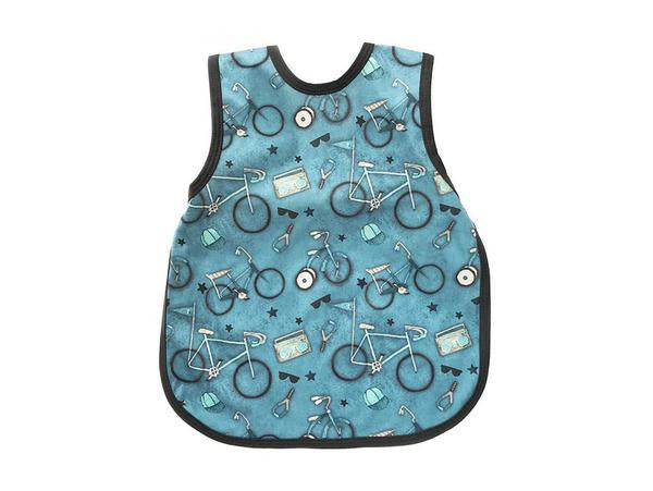 Bapron Baby Bib Bicycles in Blue BAPR016